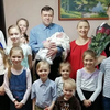 Петербурженка родила 14-го ребенка в 39 лет